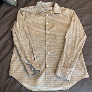Perry Ellis Men’s Long Sleeve Button Down Shirt